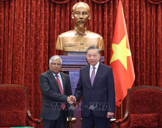 Tổng Bí thư, Chủ tịch nước Tô Lâm tiếp Đại sứ Bangladesh tại Việt Nam